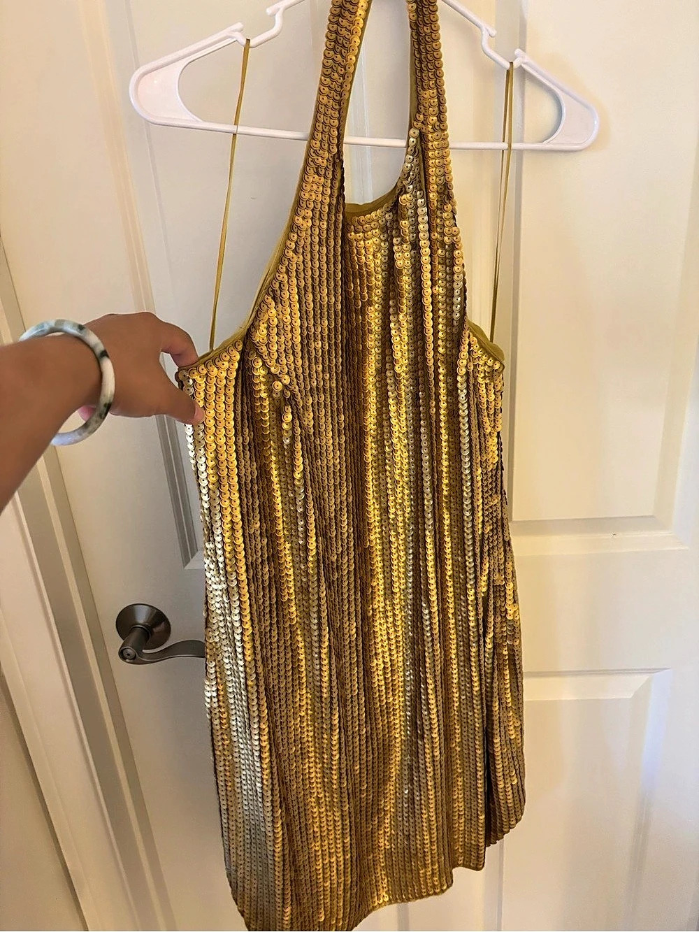 Gold Maxi Dress